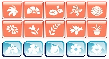 نماد وکتور تم گل