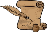 وکتور Inkstand And Feather