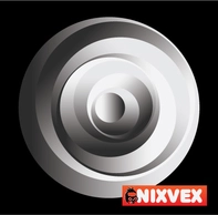 Nixvex OpArt Circles وکتور رایگان