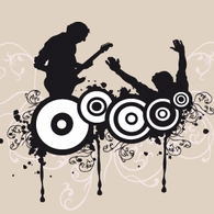 وکتور رایگان Dj