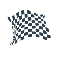 نماد چکیده پرچم شطرنجی