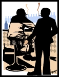 صحنه از وکتور نوار