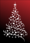 تصویر وکتور درخت کریسمس