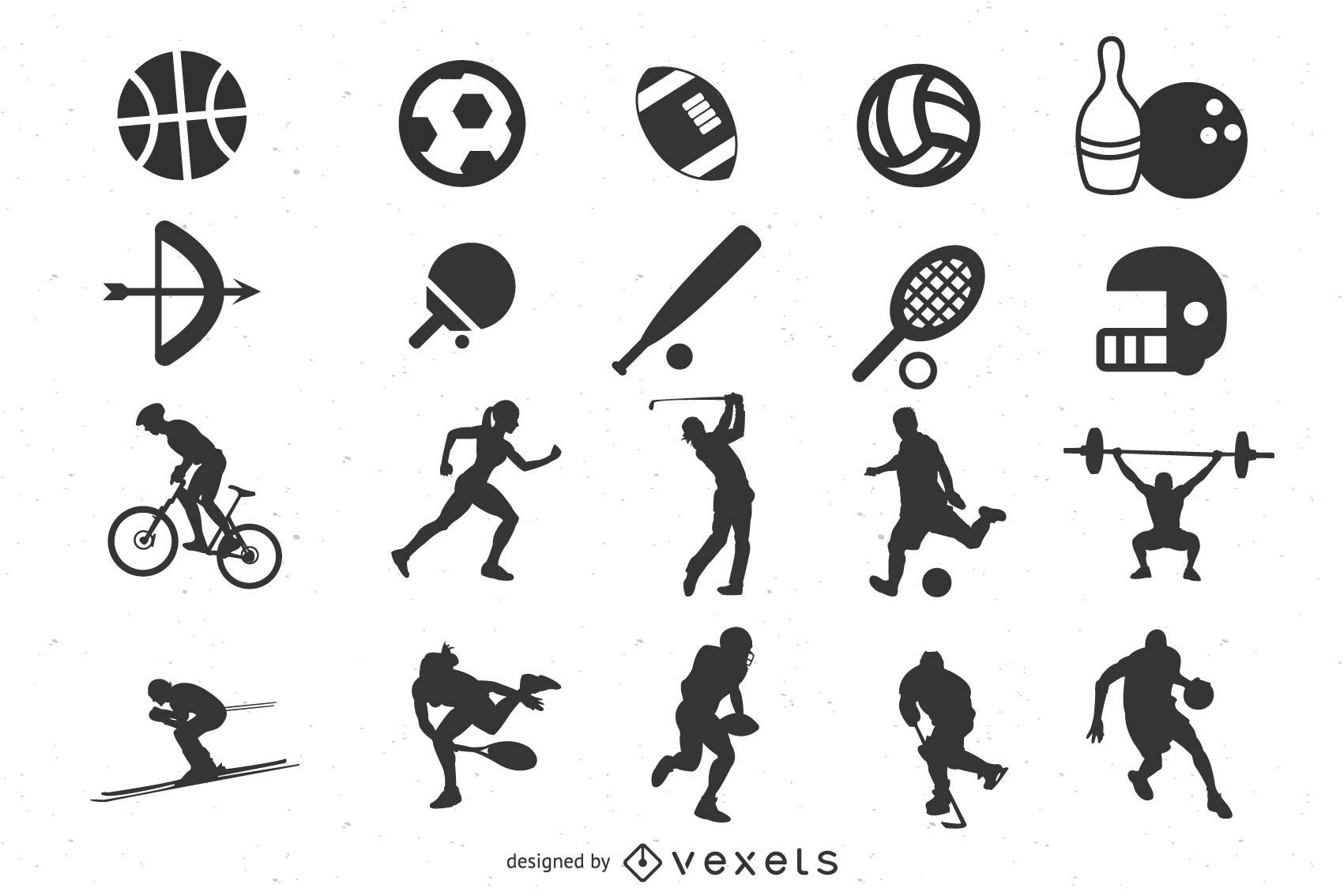 مجموعه نمادهای ورزشی